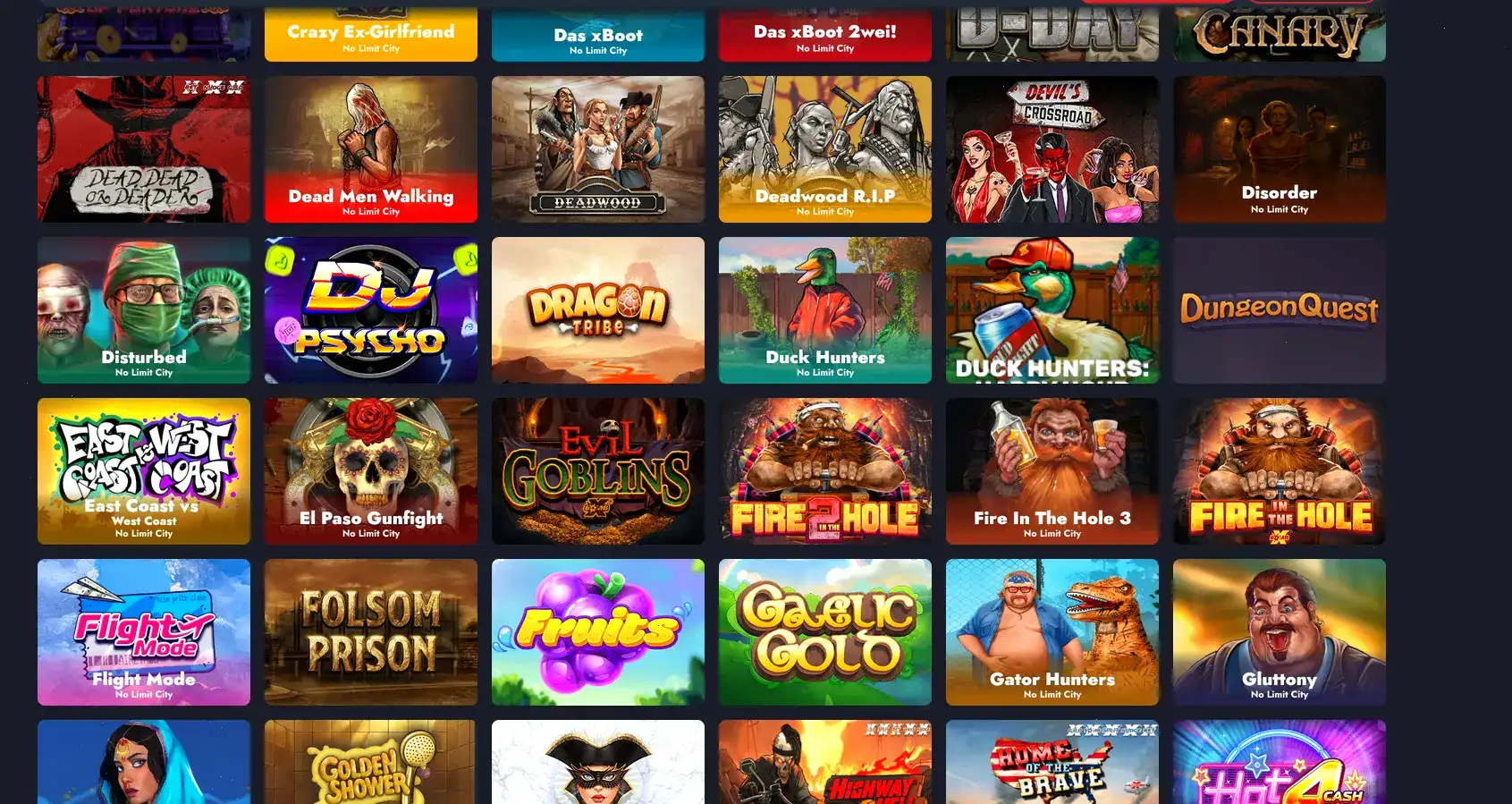 Dendy casino интерфейс